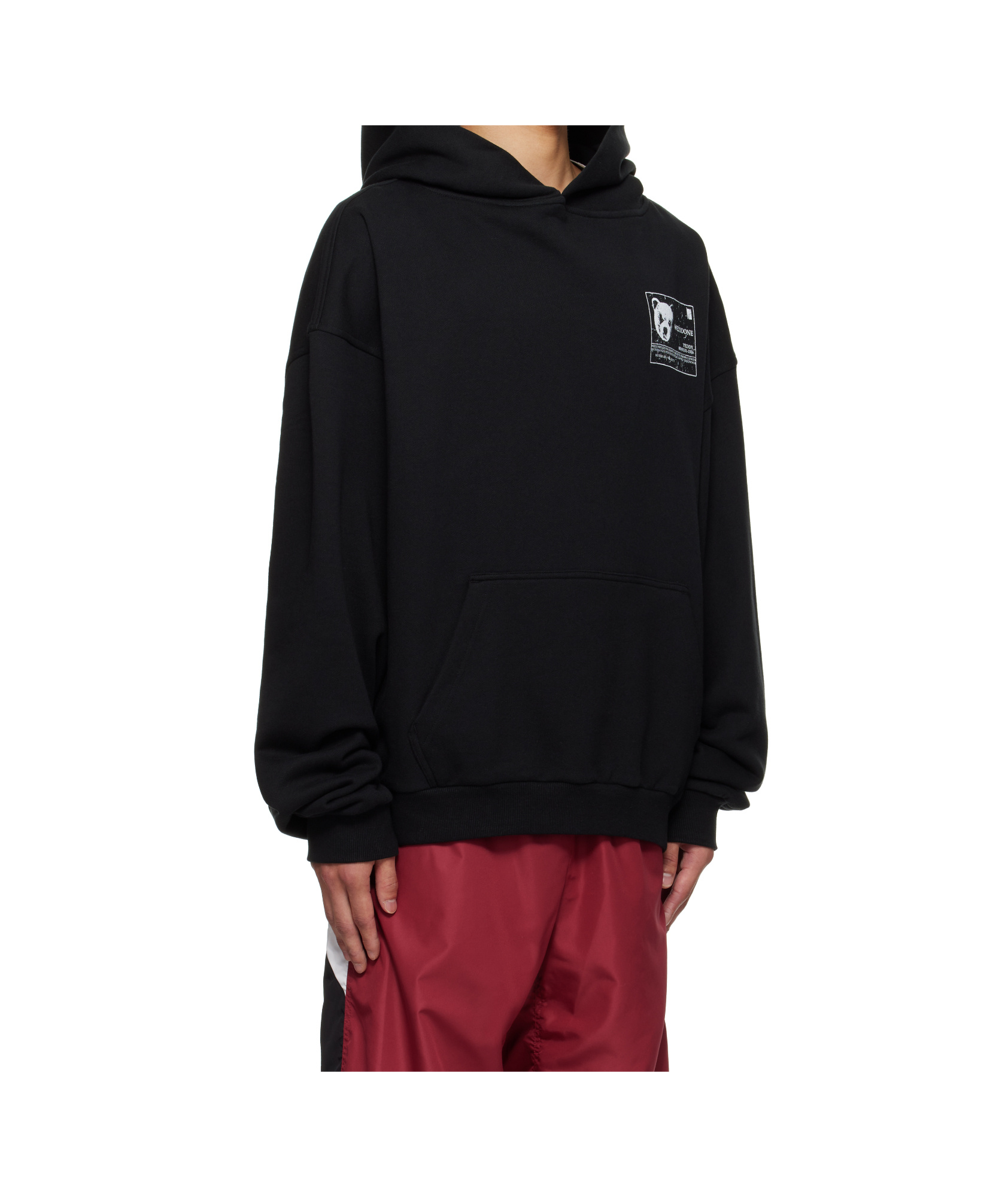 We11 Done Dna Hoodie In Black