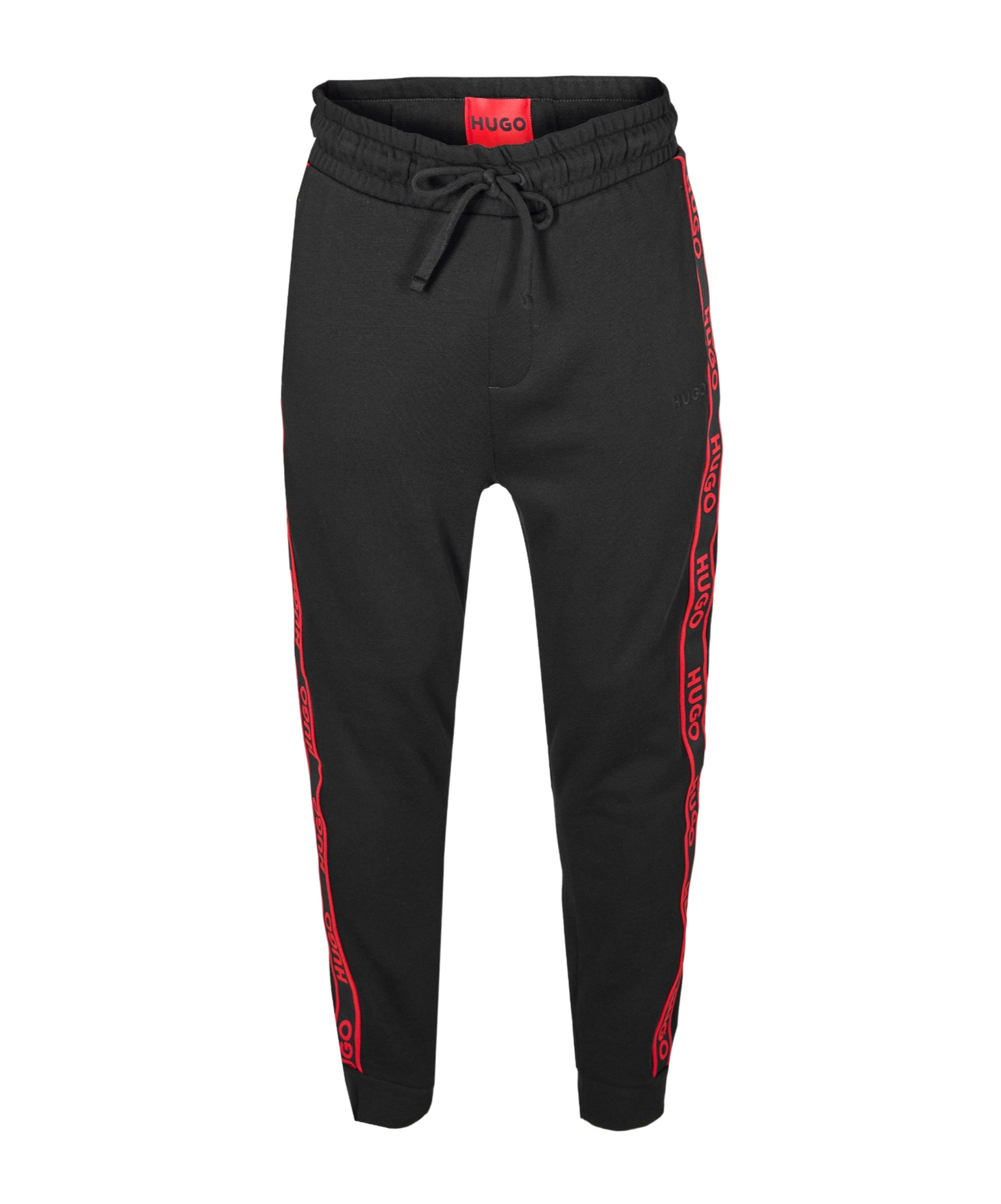 Hugo Boss Elasticwaist Long Pants In Black