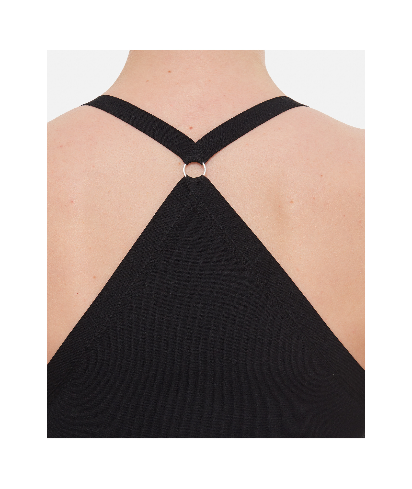 Quira Viscose Dancer Tank Top In Nude