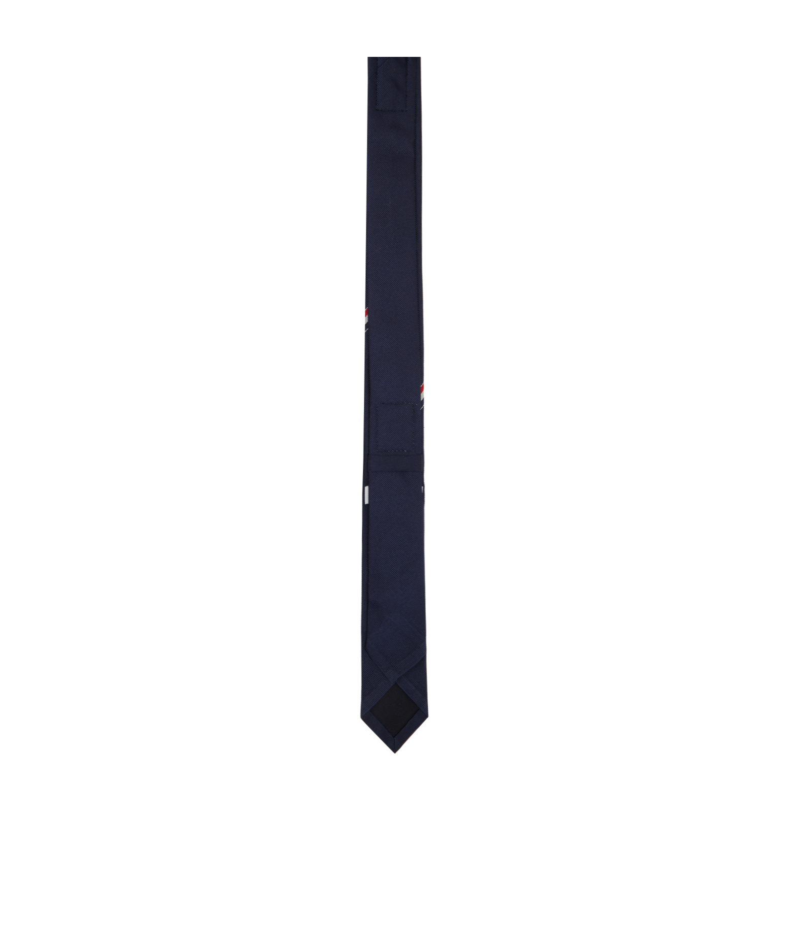 Shop Thom Browne Hector Jacquard Silk Tie In Black