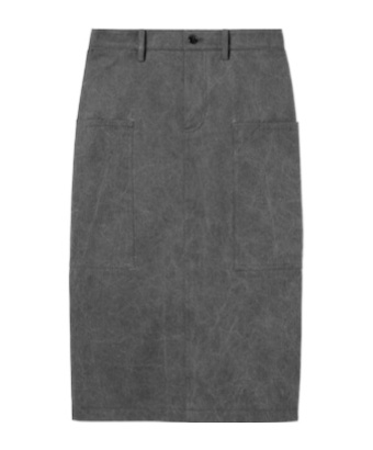 Gucci Belt-loop Skirt In Black