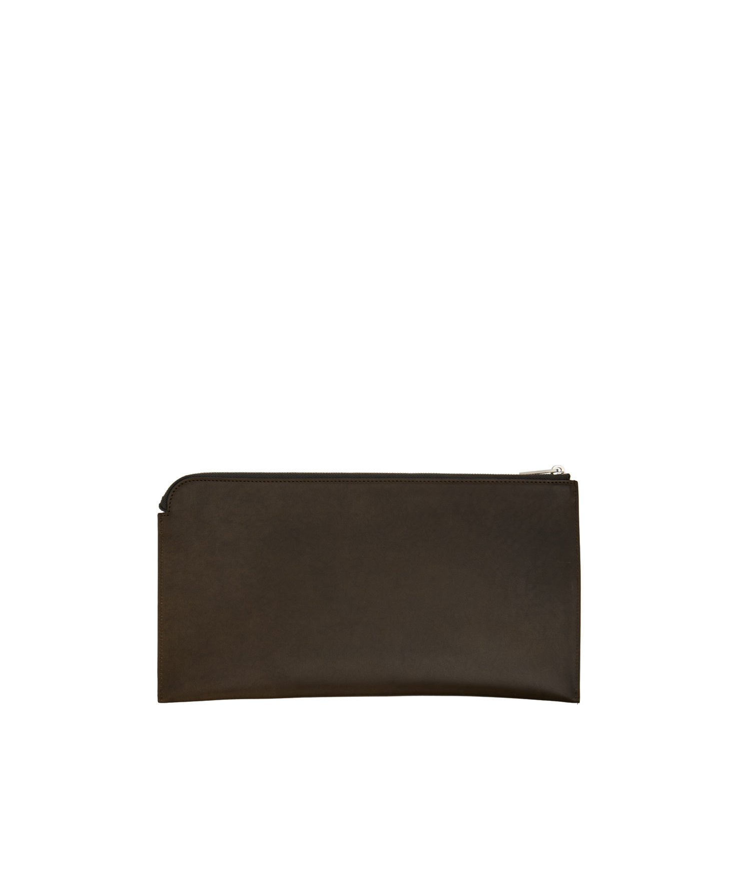 Rick Owens Zipper Wallet In Black