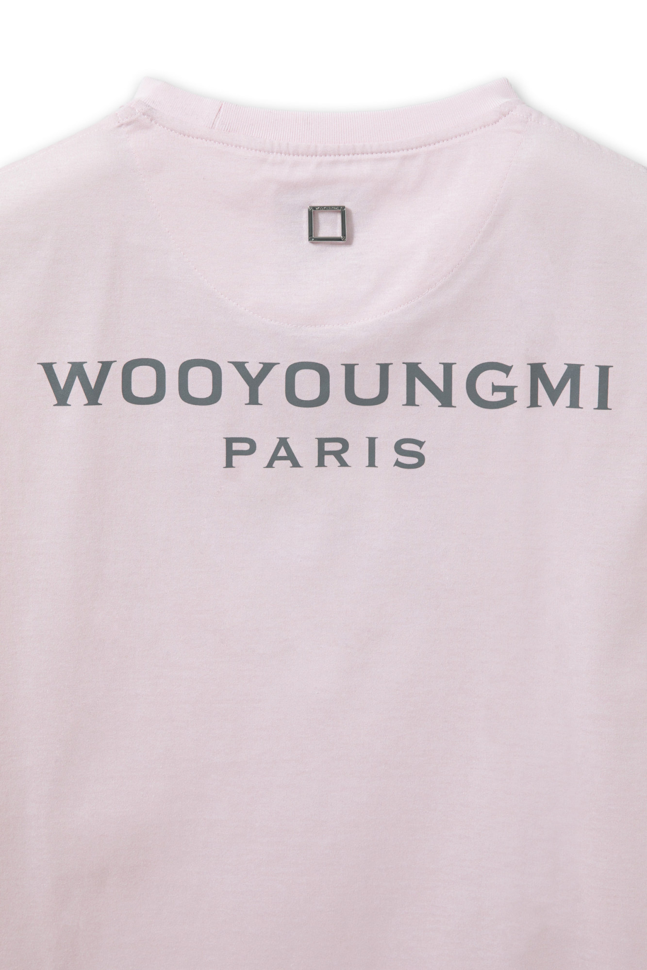 Wooyoungmi Item O-neck Short-sleeved T-shirt In Pink