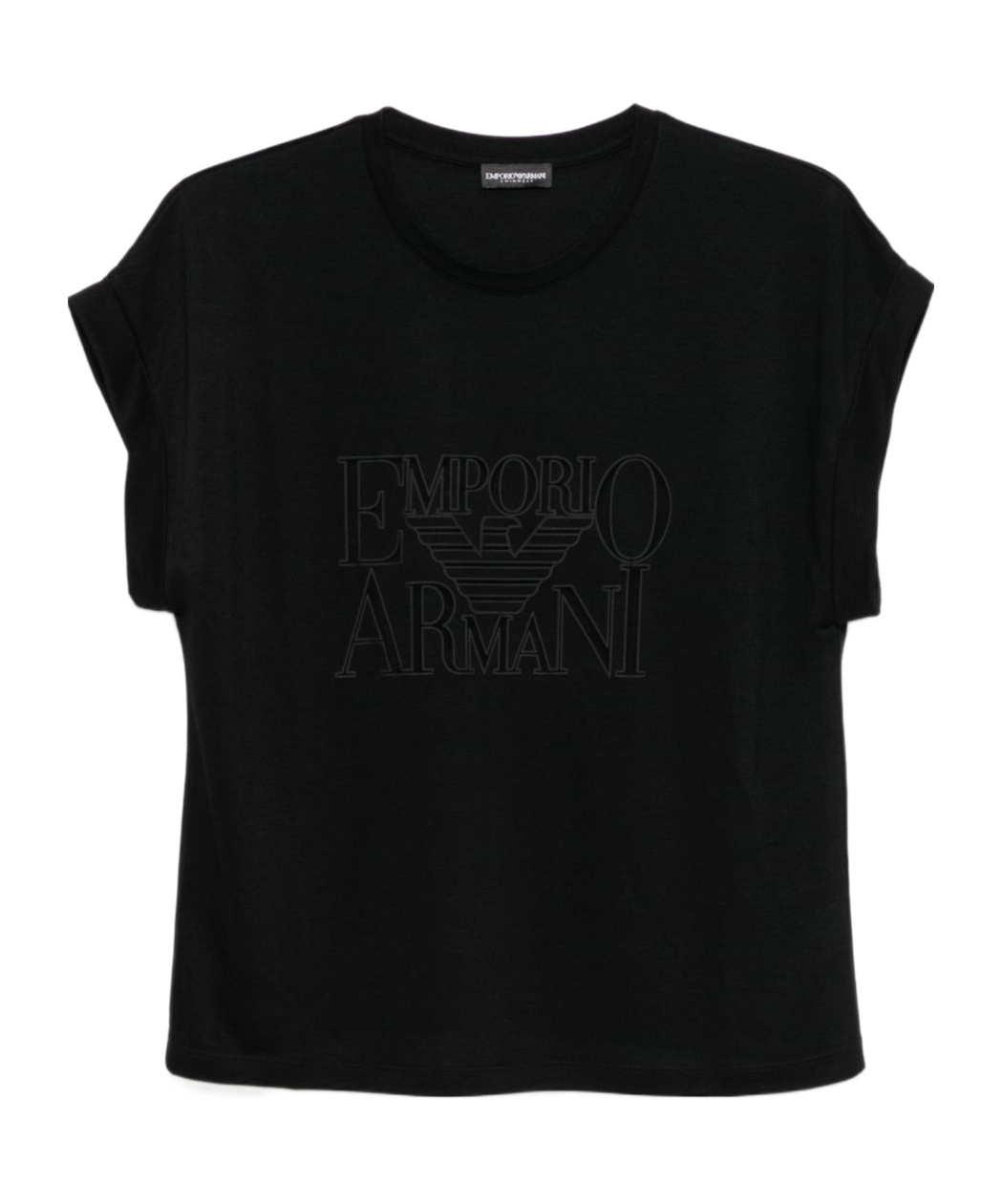 EMPORIO ARMANI LOGO-DETAIL T-SHIRT