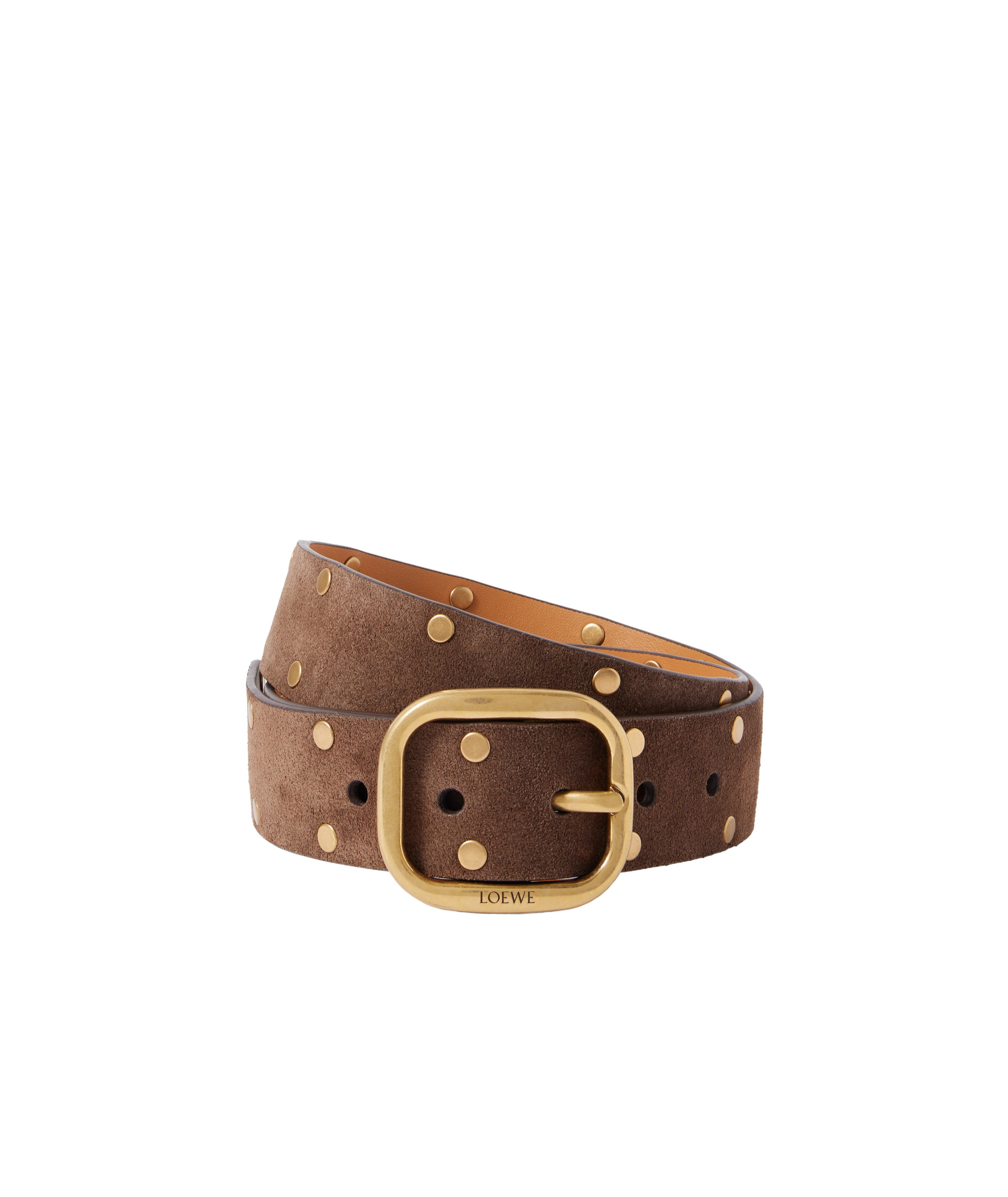 Loewe Adjustable Waist Belt In Brown