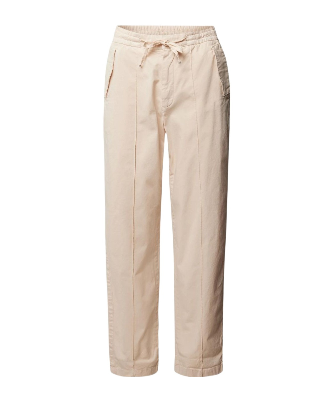 Hugo Boss Drawstring Casual Pants In Nude