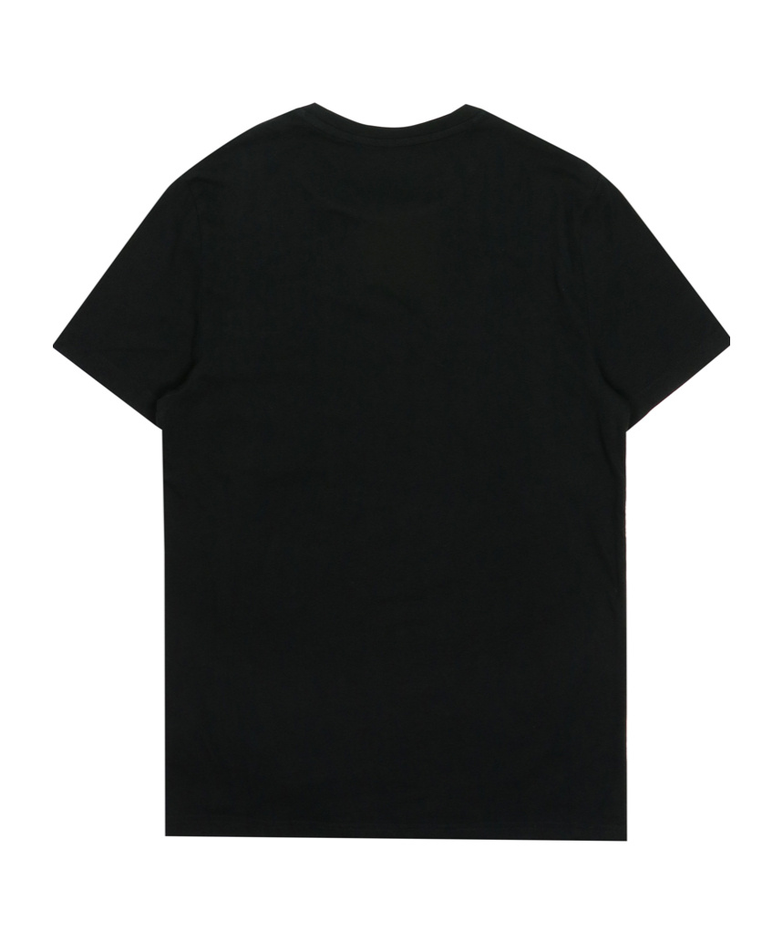 EA7 LOGO PRINTED ROUND COLLAR T-SHIRT