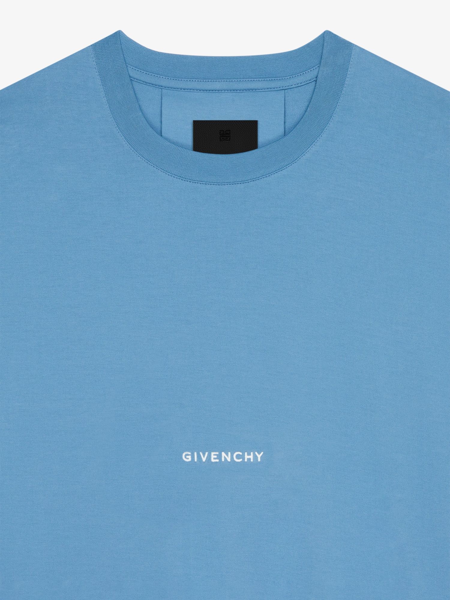 Givenchy T-shirt In Cotton Sun Stars In Blue