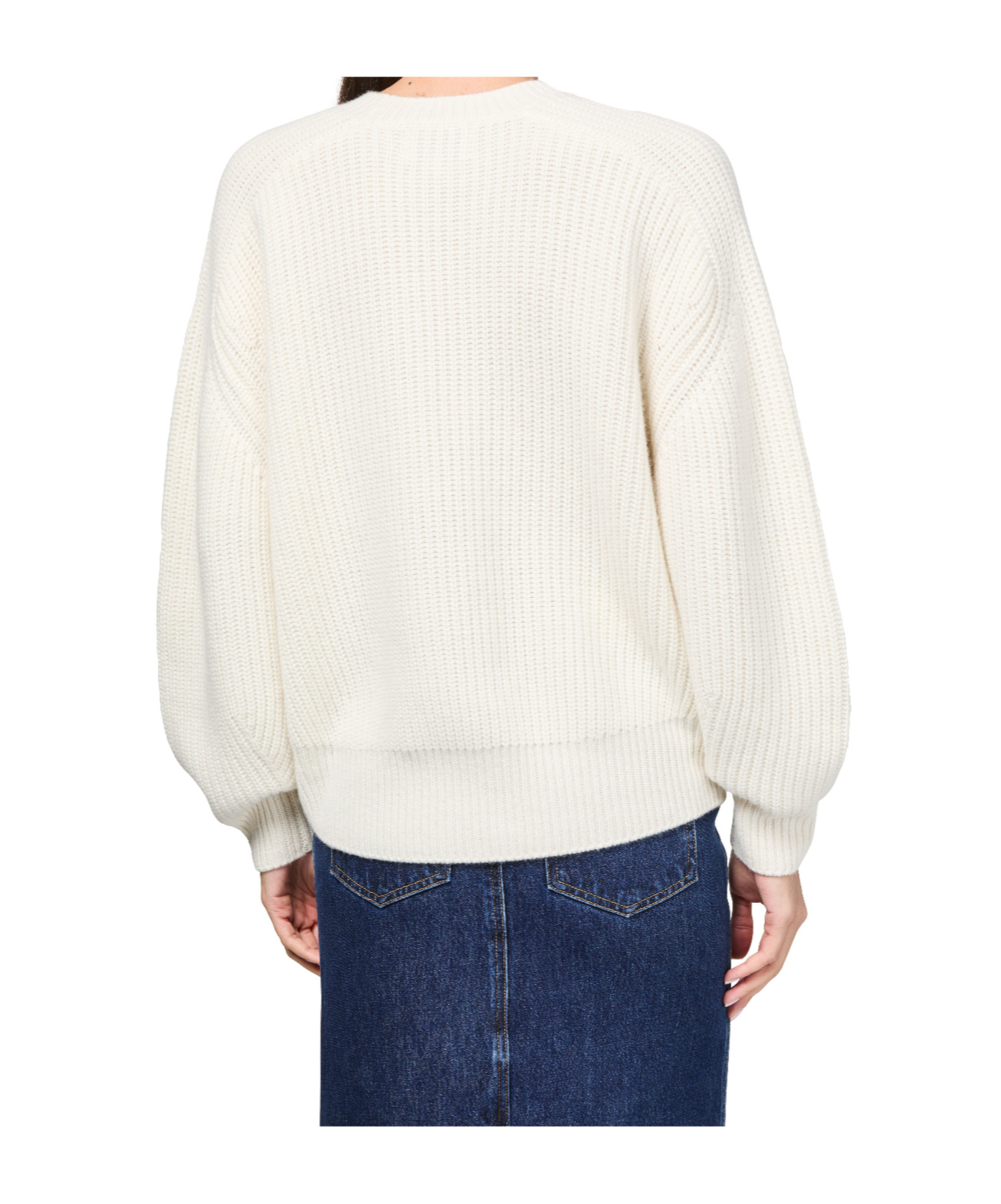 LOULOU STUDIO LONG SLEEVE SWEATER