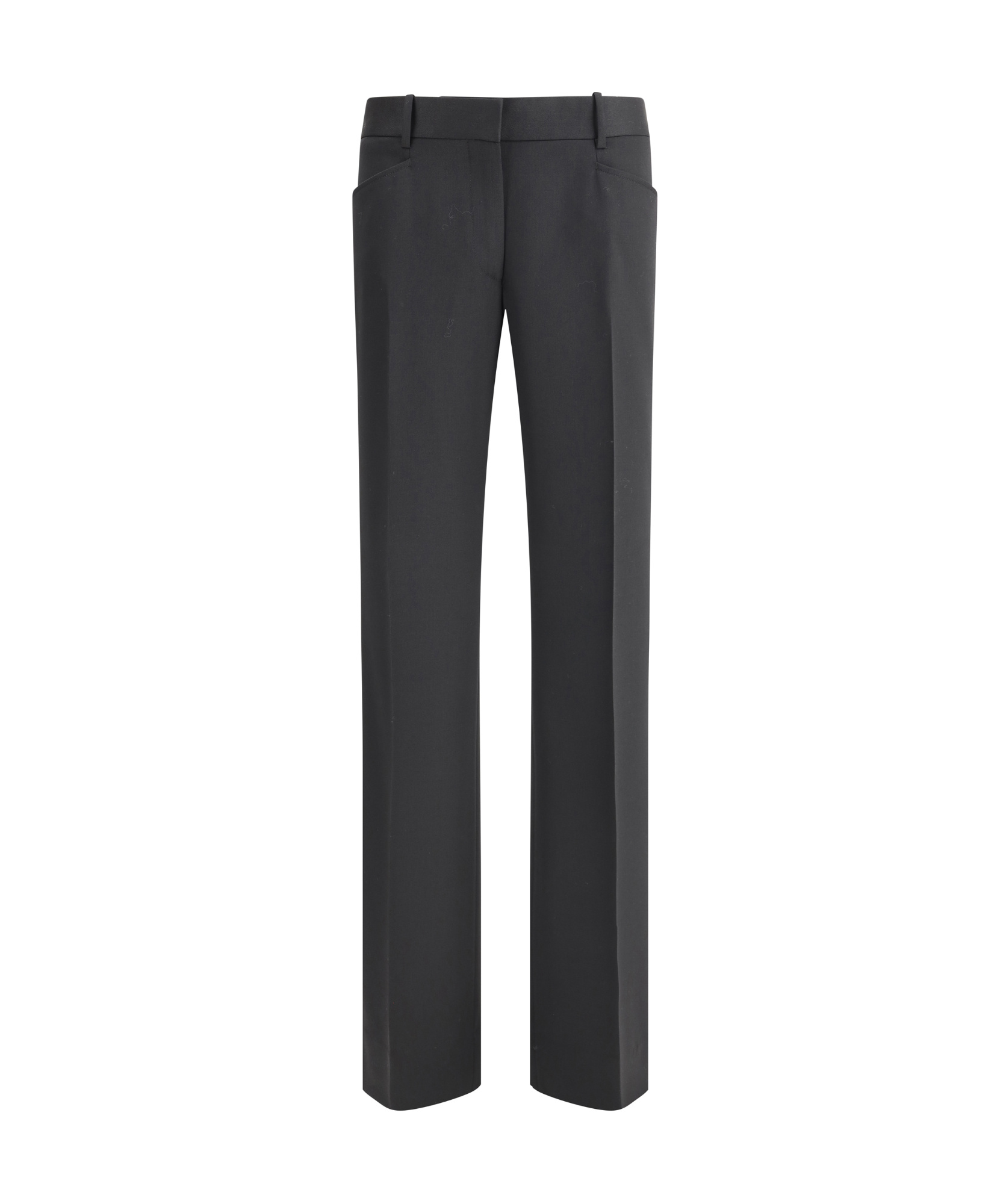 Tom Ford Belt-loop Casual Pants In Black