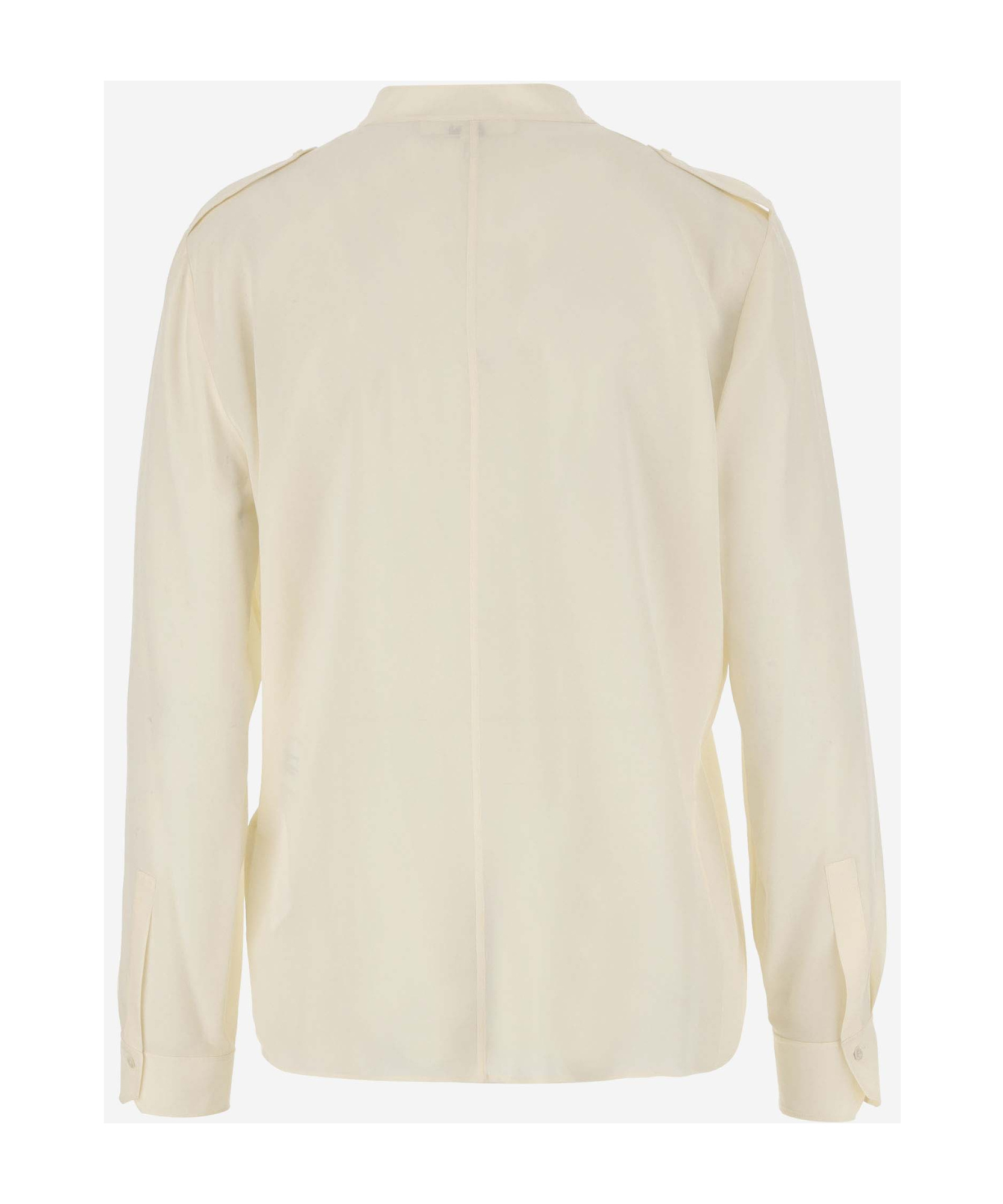 Chloé Pokets Classic Turtle Neck Shirt Clothing In Nude