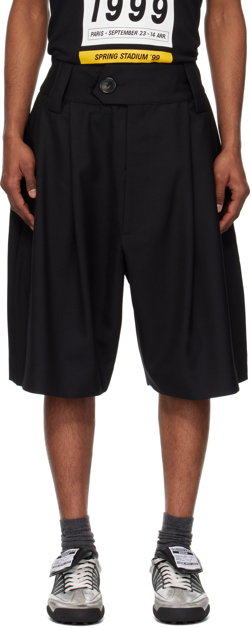 Vaquera Suiting Baby Shorts