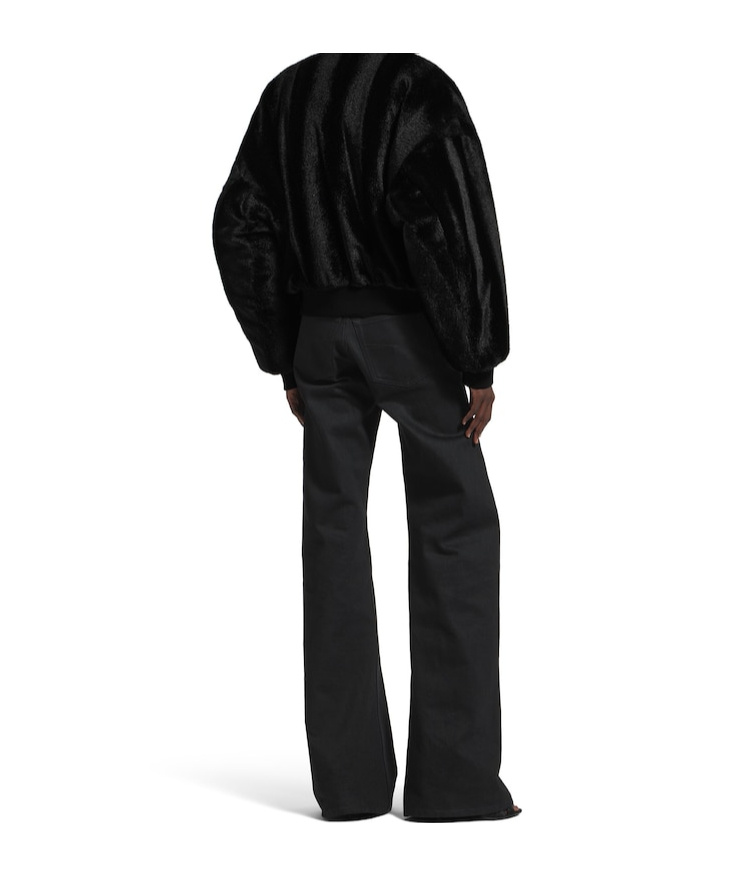 Balenciaga Black Jackets Women In Black