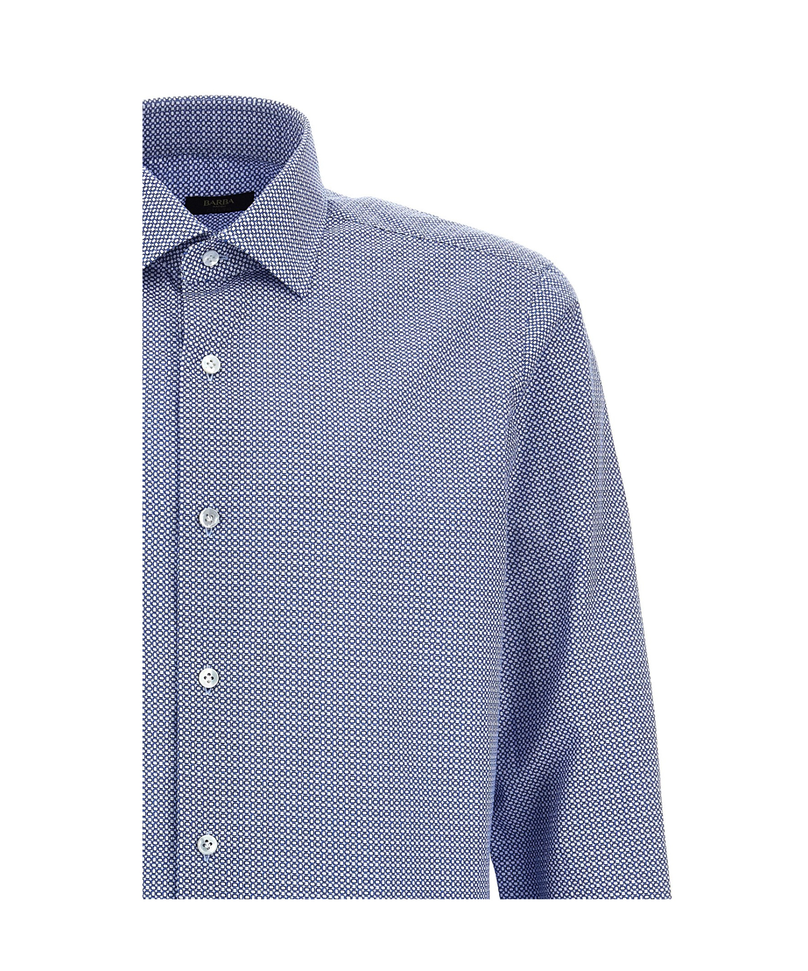 Barba Napoli Barba 'culto' Shirt In Blue