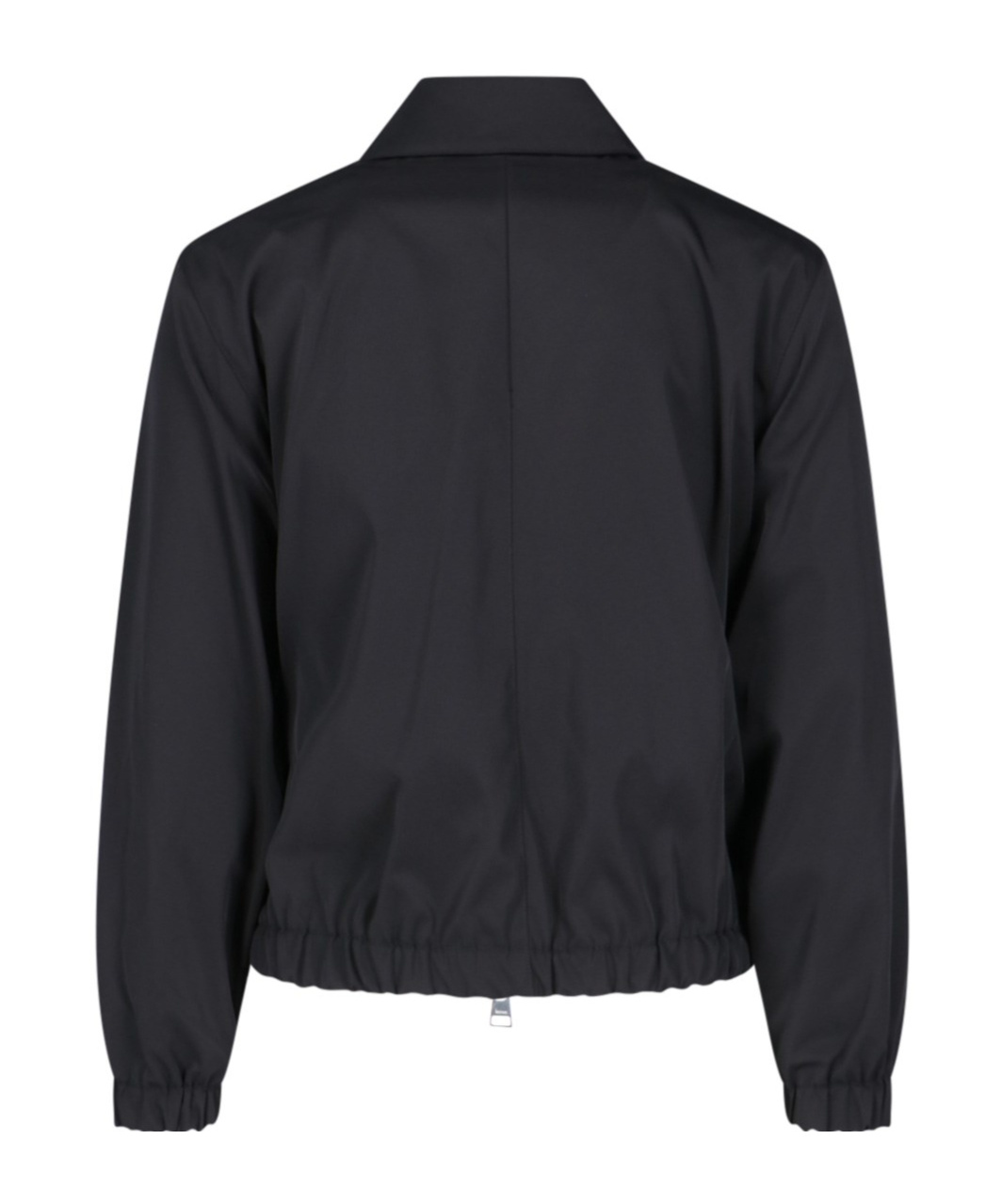 Ami Alexandre Mattiussi Ami Paris Long-sleeved Zipped Jacket In Black