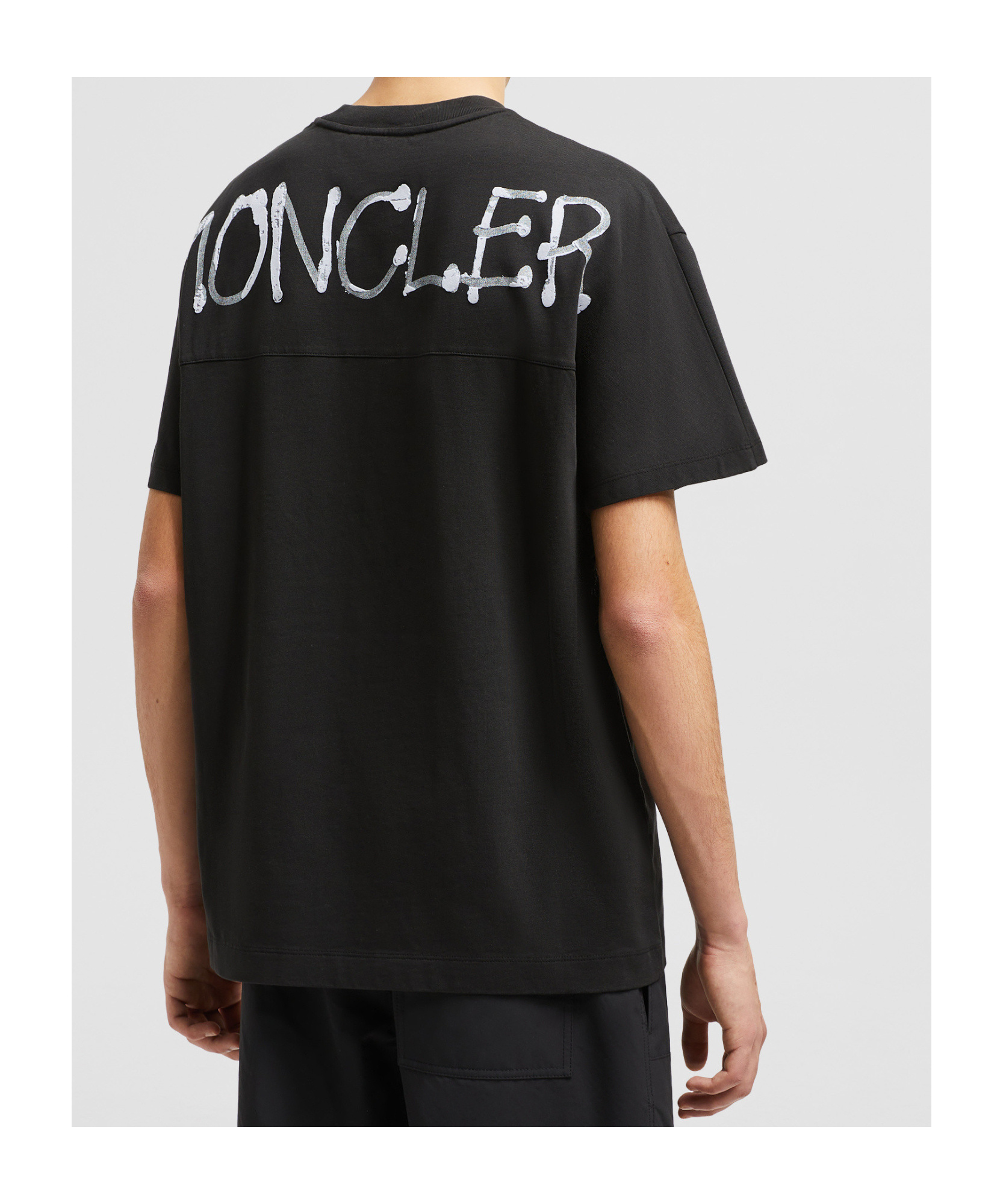 MONCLER MONCLER GRAFFITI LOGO T-SHIRT