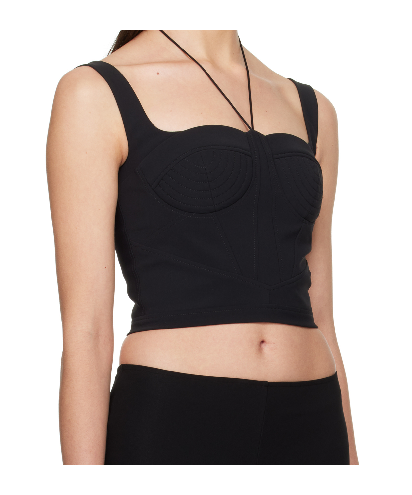 Shop Nensi Dojaka Shaped Top In Nude