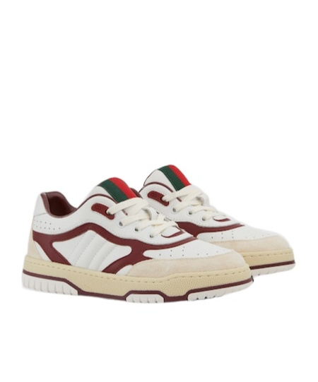 Gucci Re-web Sneakers In White