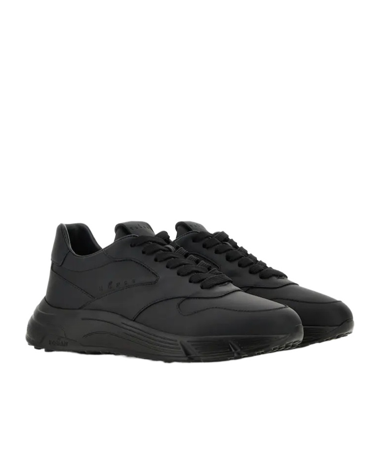 Hogan Sneakers Blacks And Greys In Black