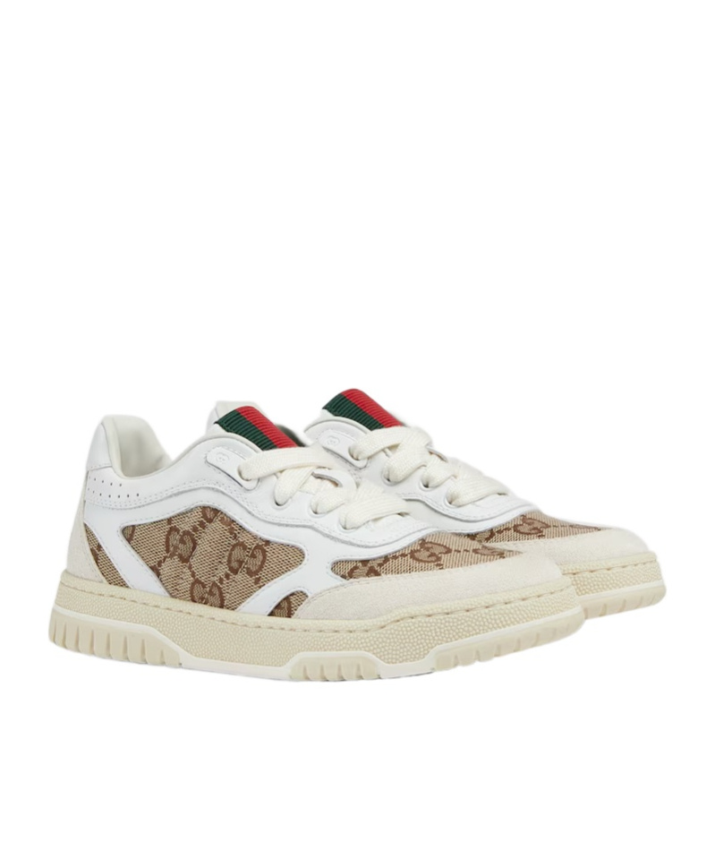 Gucci Re-web Sneakers In White