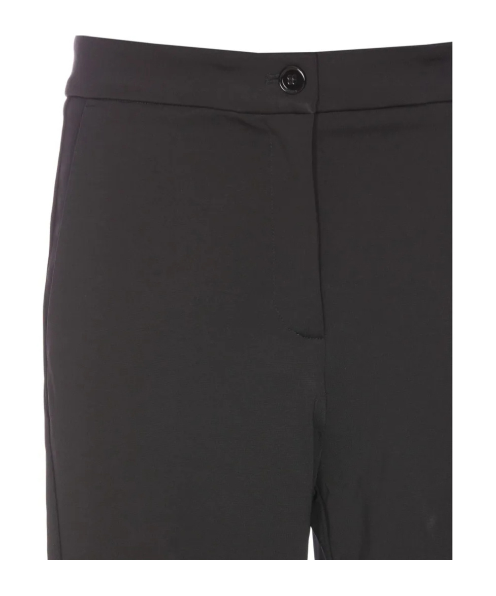 Pinko Straight-leg Slim-fit Trousers In Black