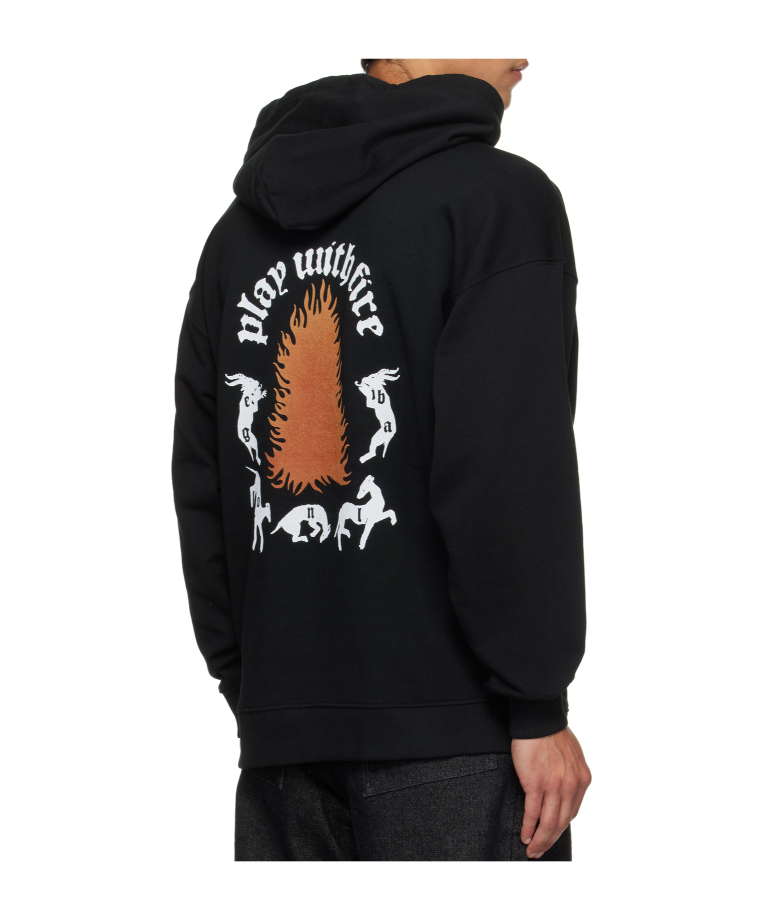 Egonlab Play With Fire Hoodie In Black
