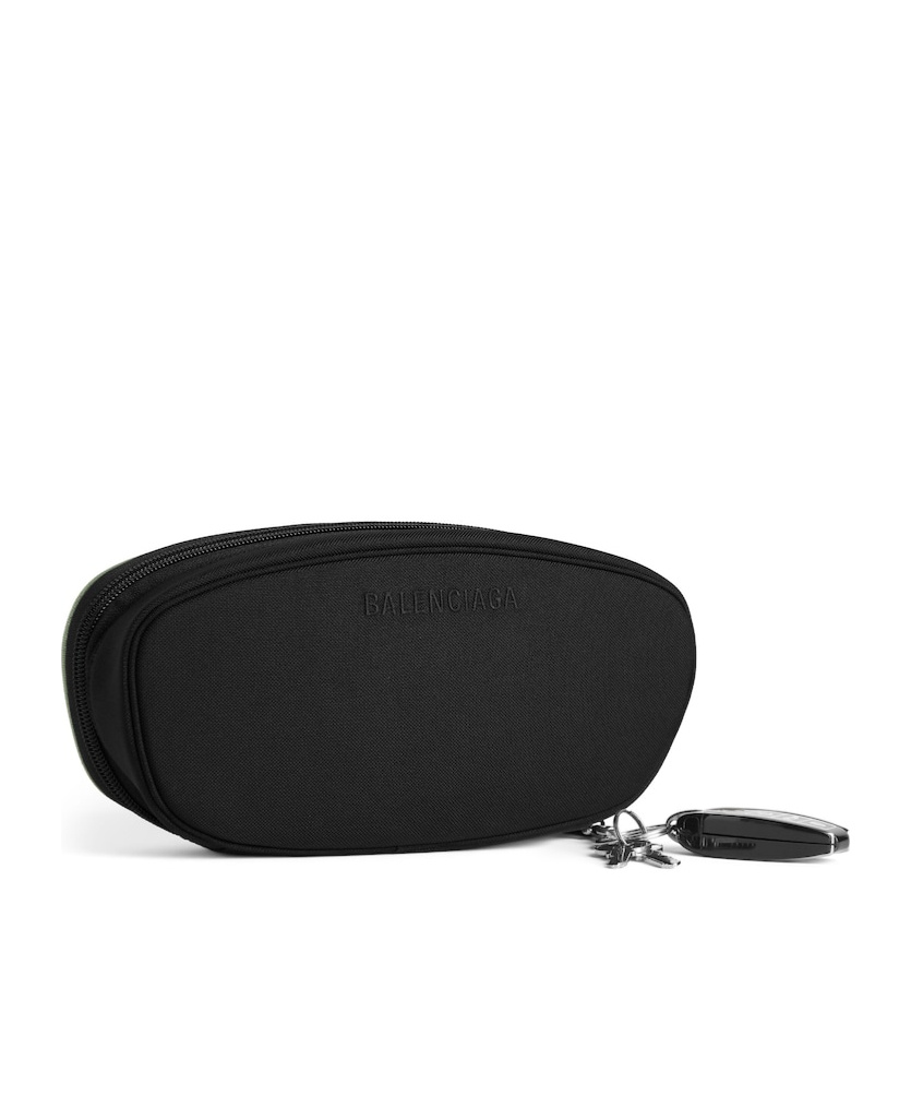 Balenciaga Men's Automobili Lamborghini Clutch With Charms In Green