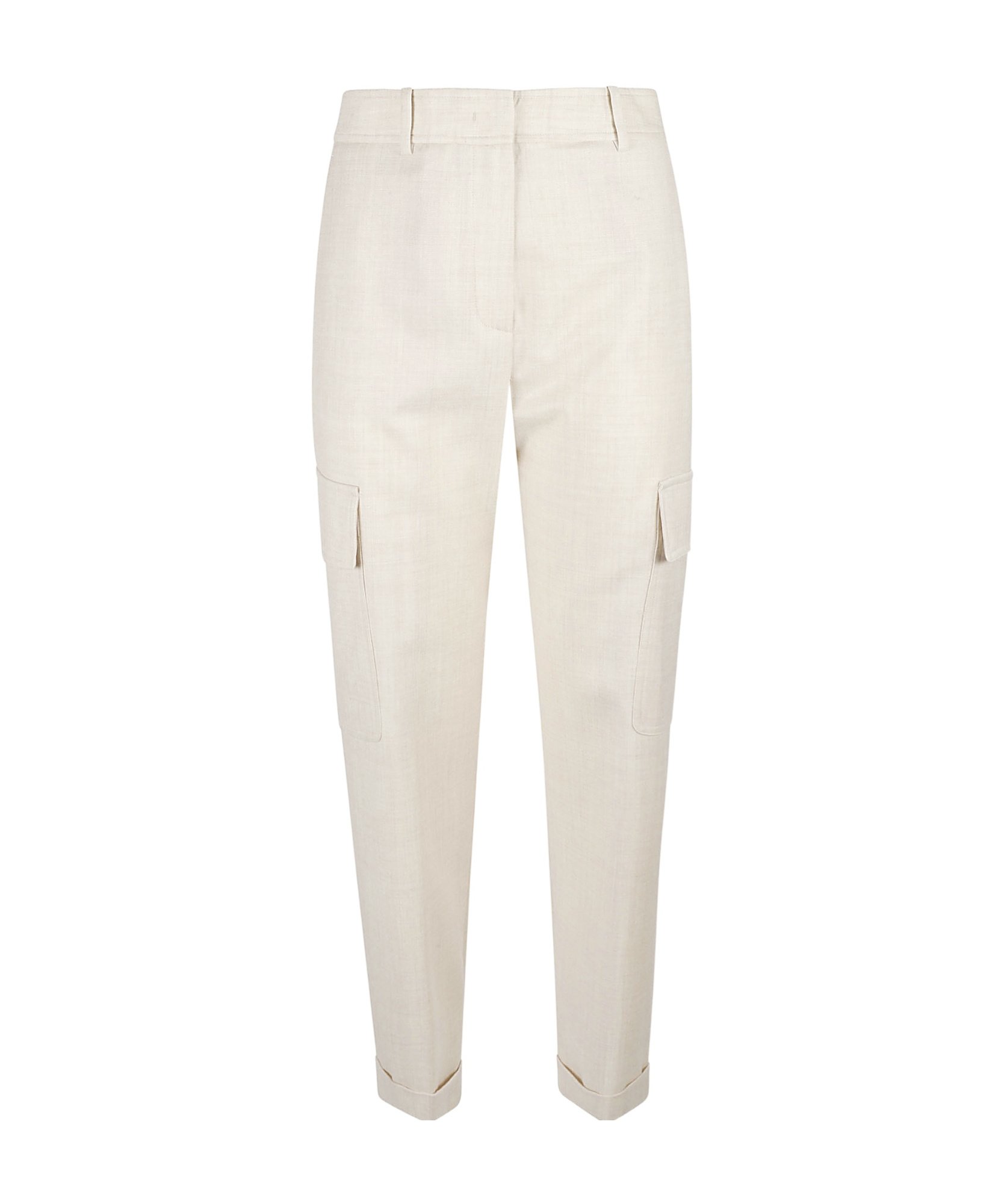 Eleventy Cargo Pants In Animal Print