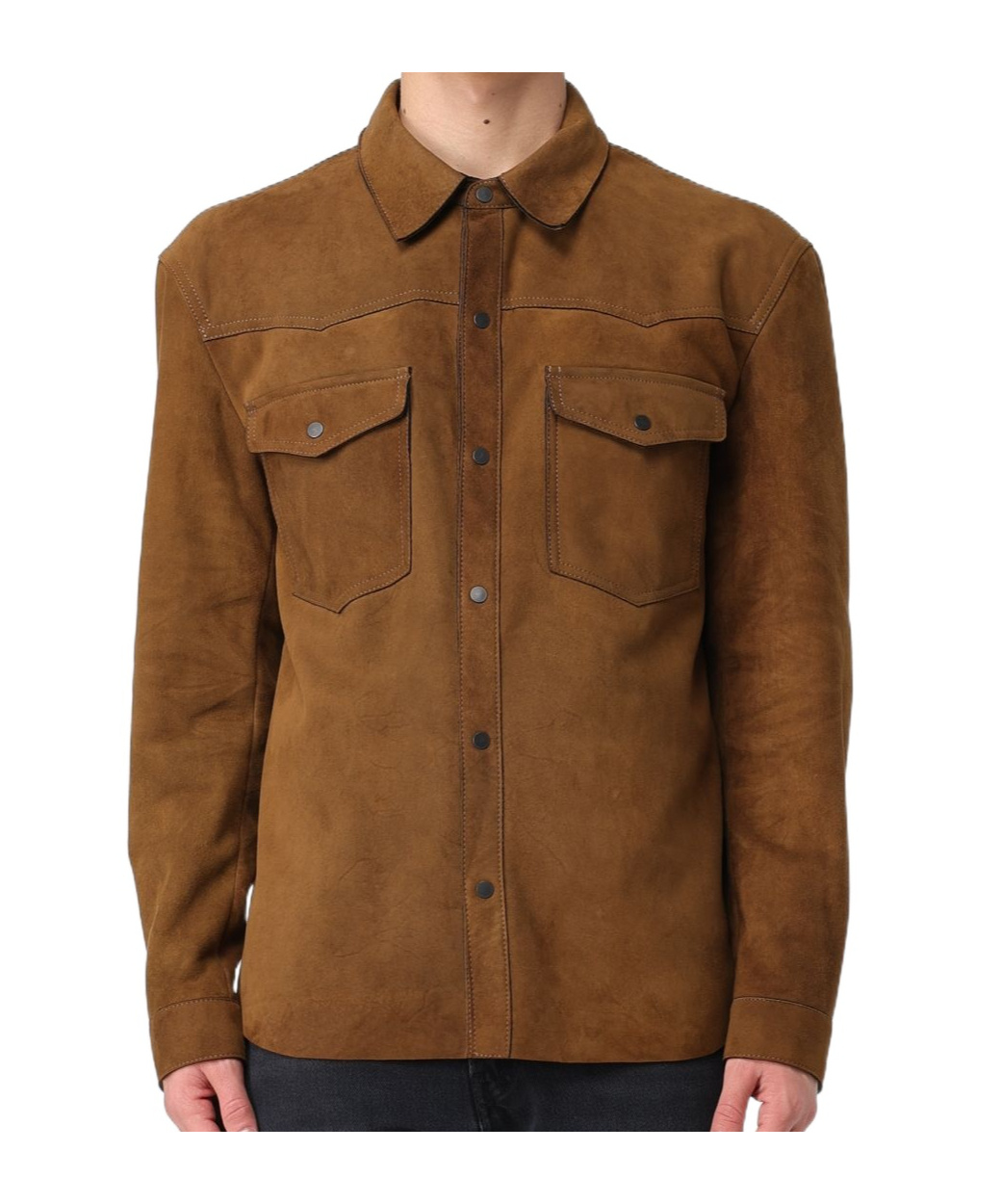 Salvatore Santoro Hemd  Herren Farbe Camel In Brown