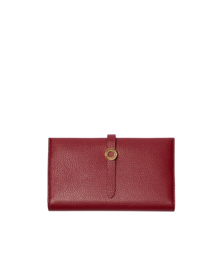 Burberry Grainy Leather Continental Wallet