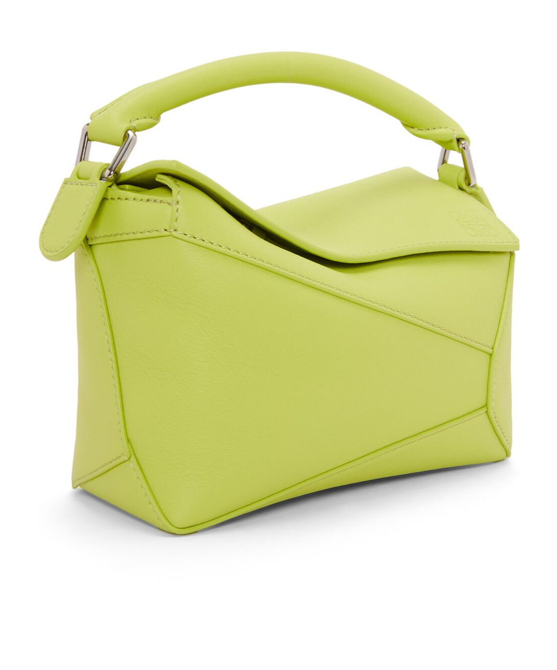 Loewe Adjustable Shoulder Strap Mini Shoulder Bag In Green