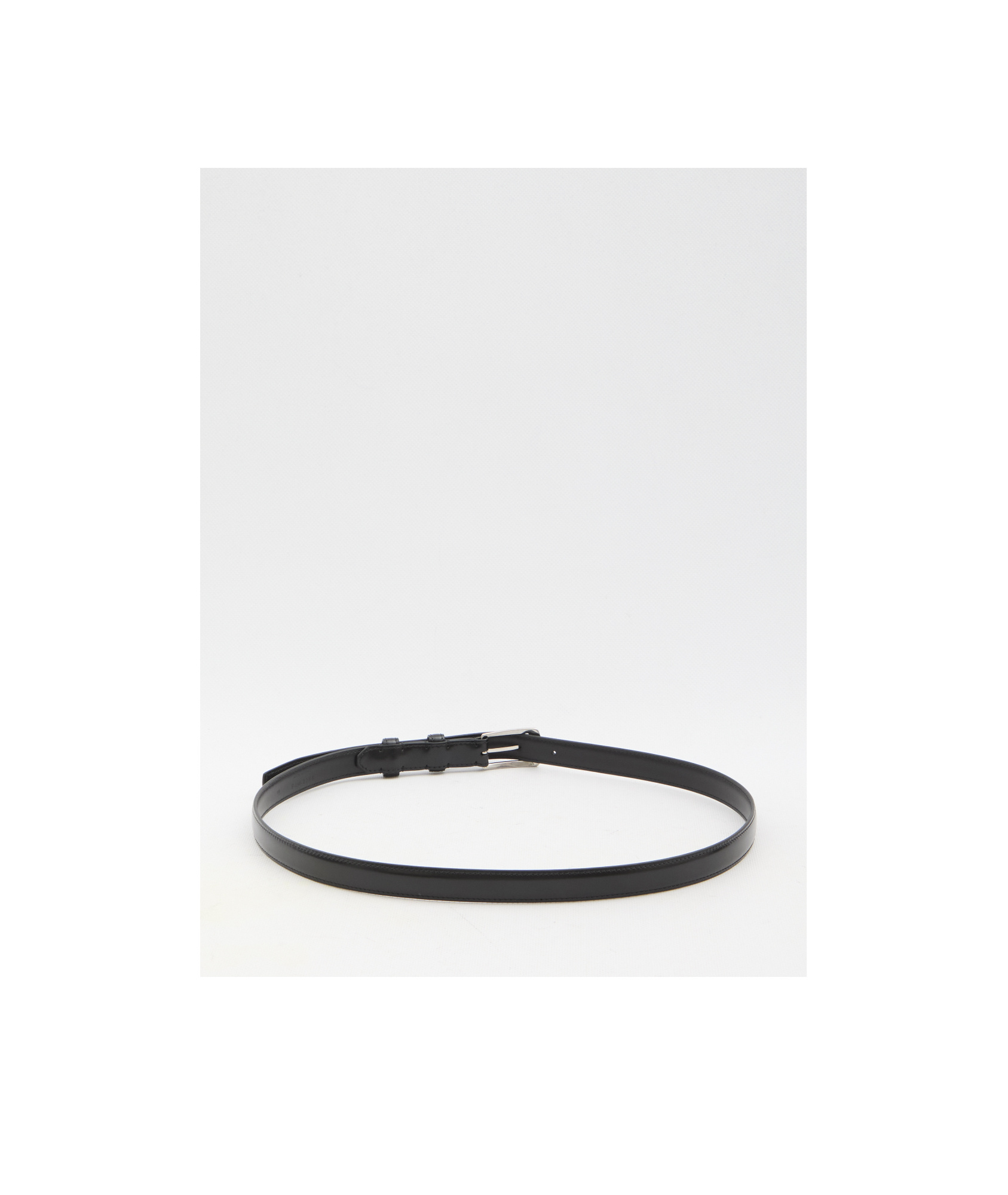Celine Calfskin Belt In Black