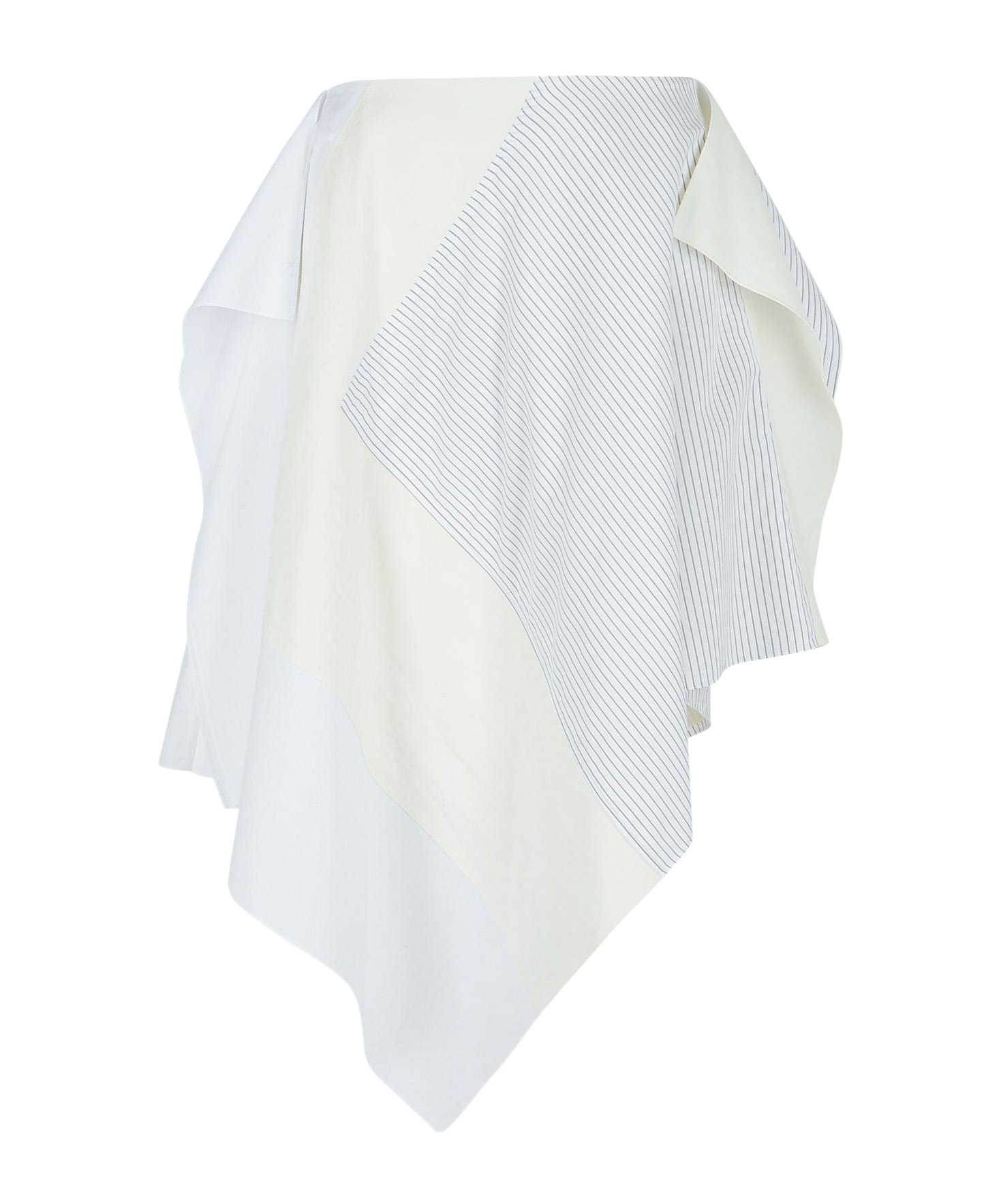 Jw Anderson Asymmetrical Skirt In White