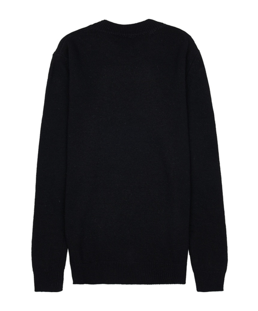 Y/project Long-sleeved Sweater In Black