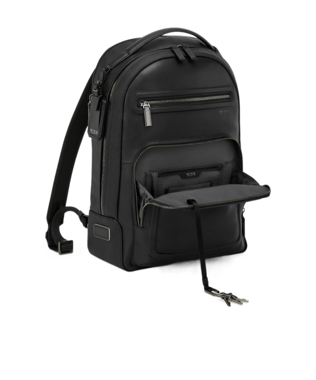 Tumi Harrison Warren Zip Backpack In Black
