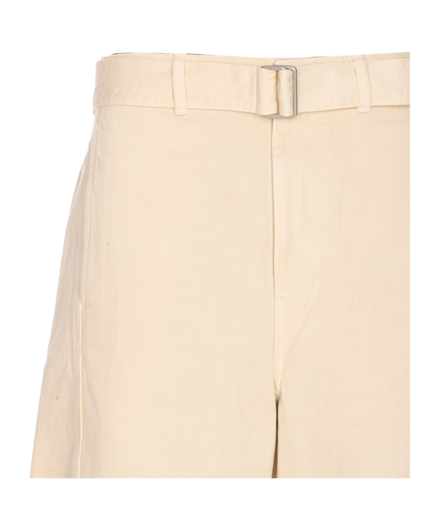 Lemaire Belted Twisted Pants In Neutral