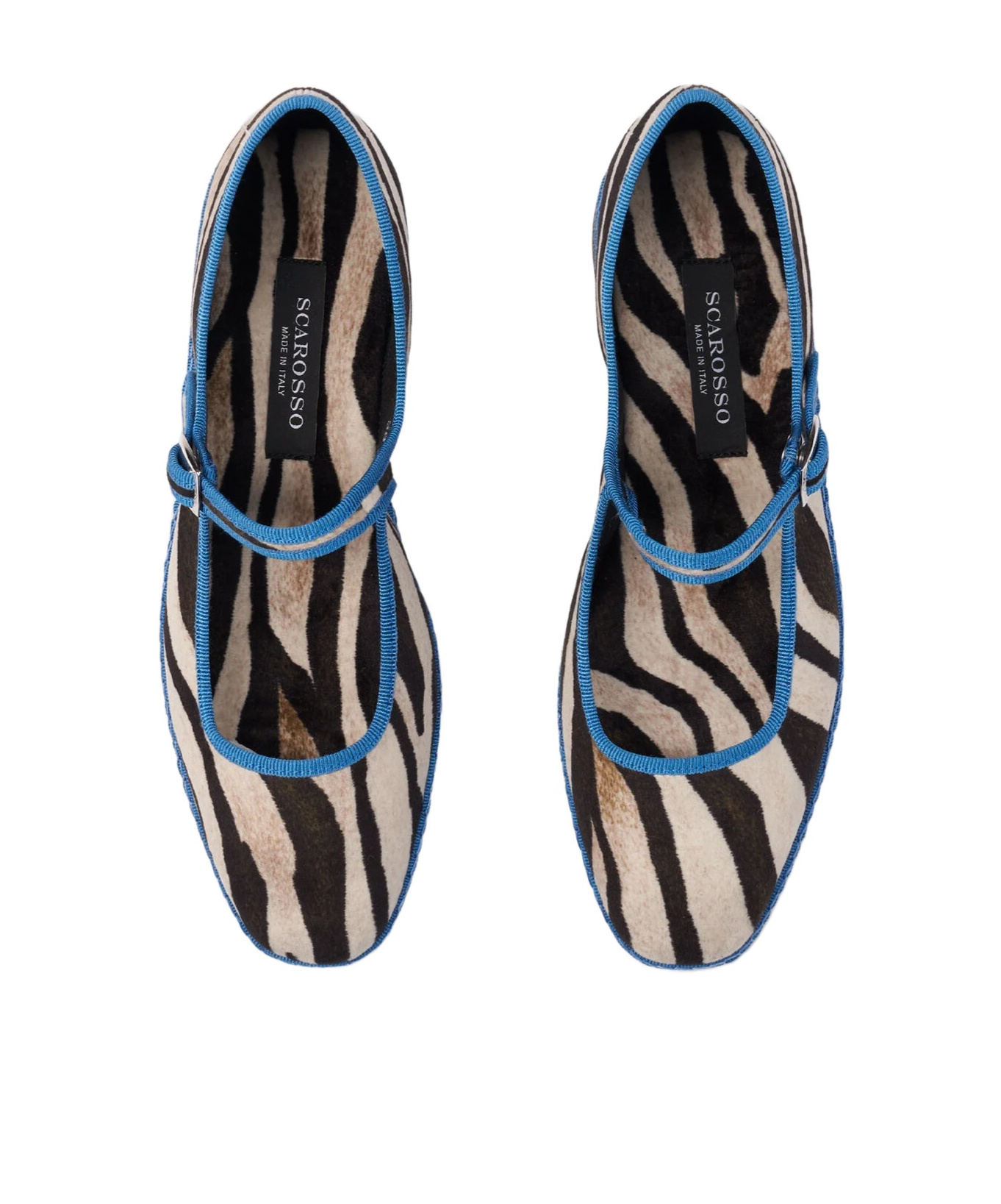 Scarosso Petra Animal-print Velvet Slippers In Multi