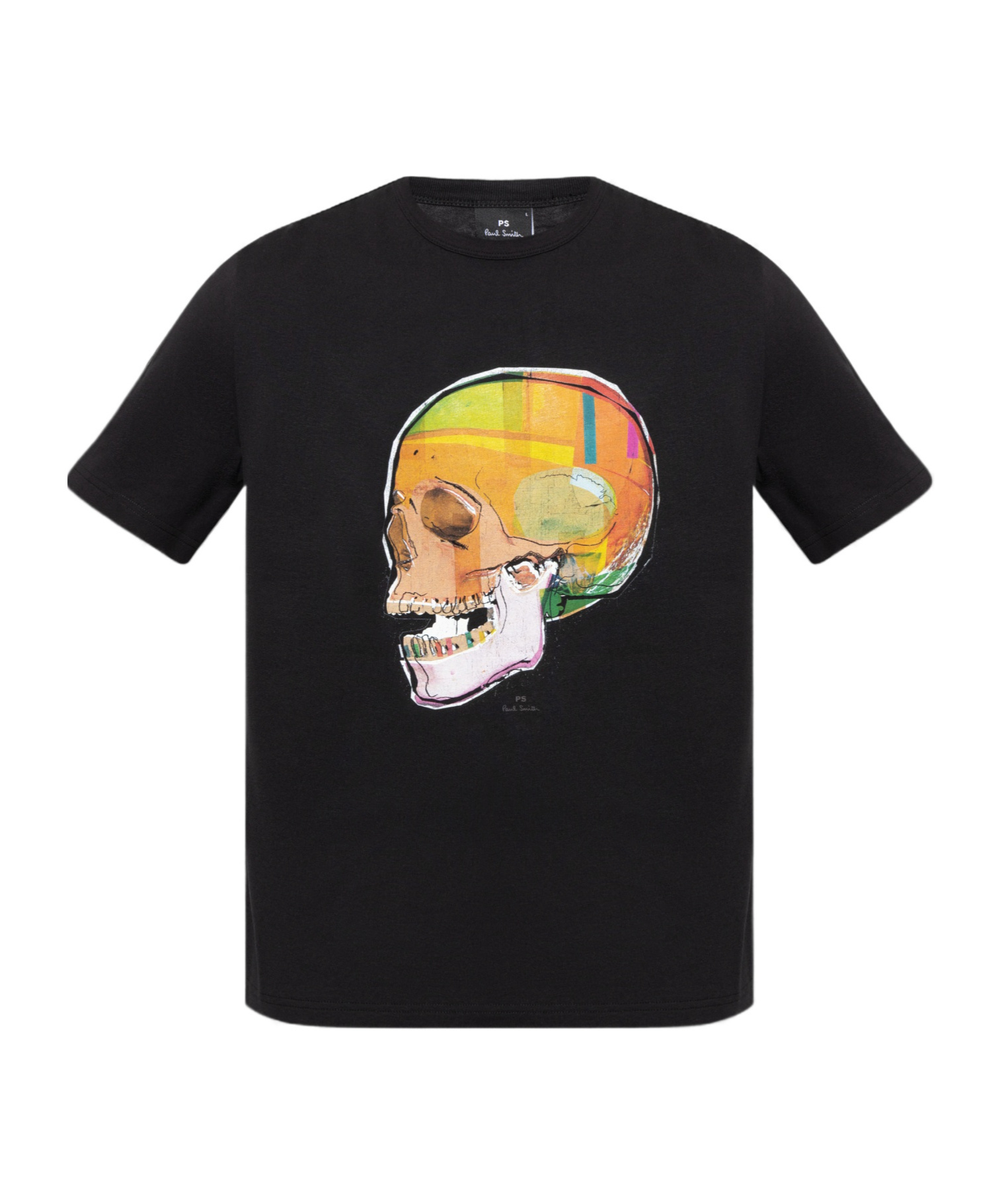 Shop Paul Smith Skull-print T-shirt In Black