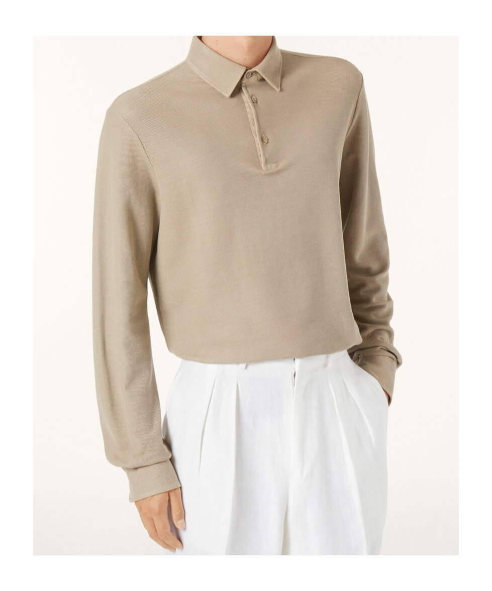 LORO PIANA LORO PIANA LONG-SLEEVED POLO SHIRT