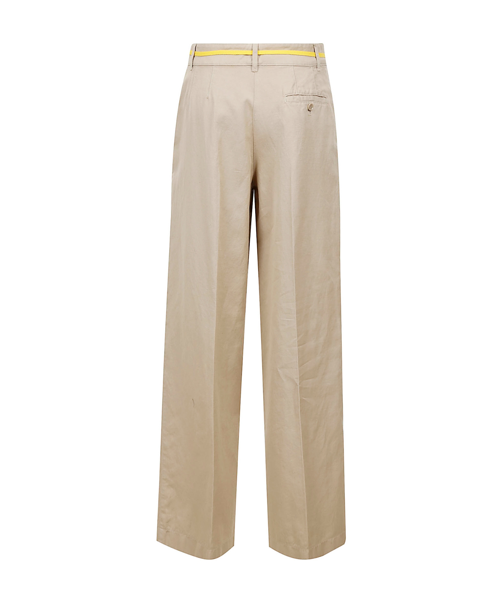 Aspesi Contrast Belted Casual Pants