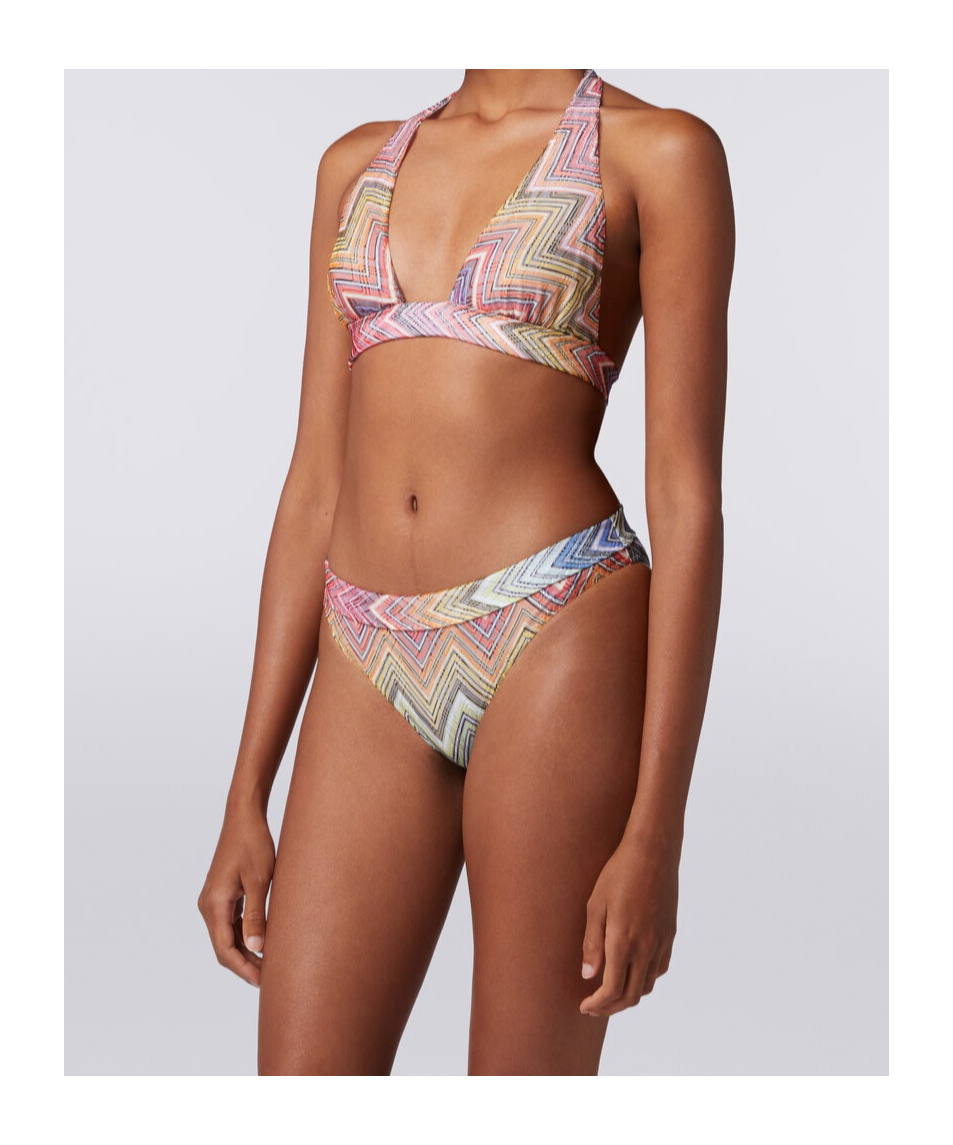 Missoni Patterned Bikini Set In Nude