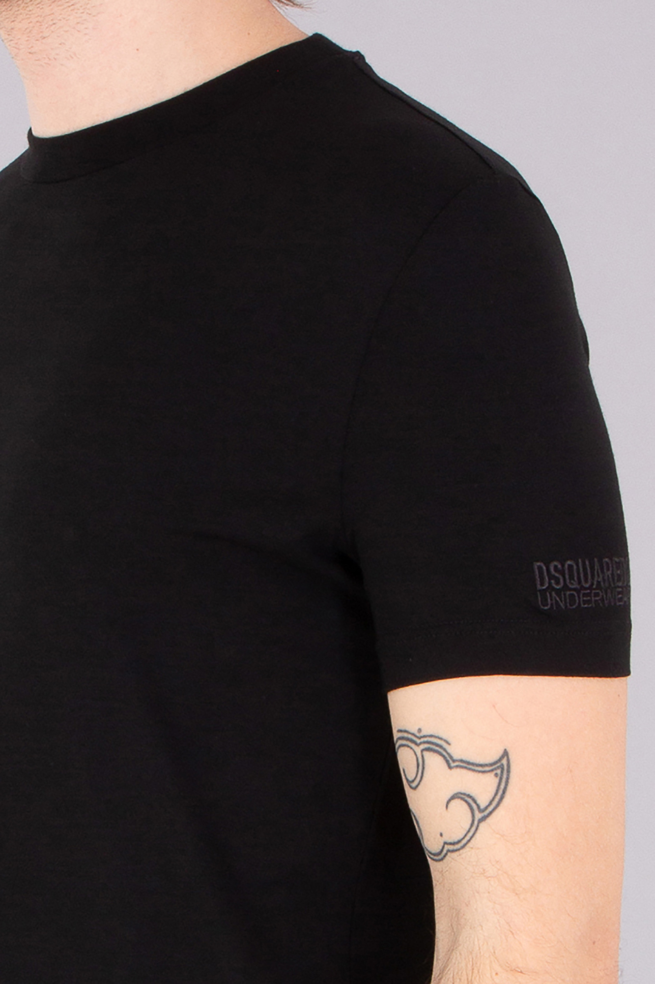 Dsquared2 Short-sleeved T-shirt In Black