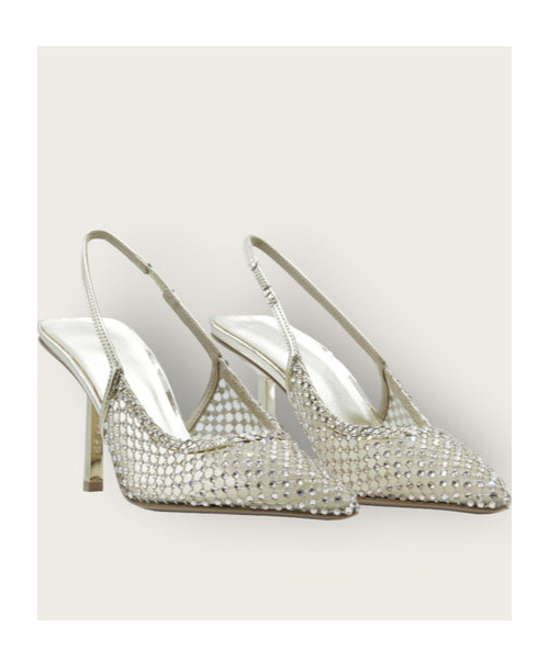 Le Silla Gilda Slingback-mules In Nude