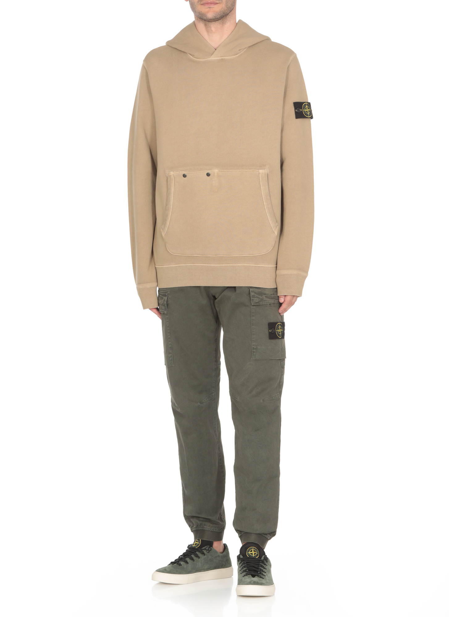 Stone Island Sweaters Beige In Nude