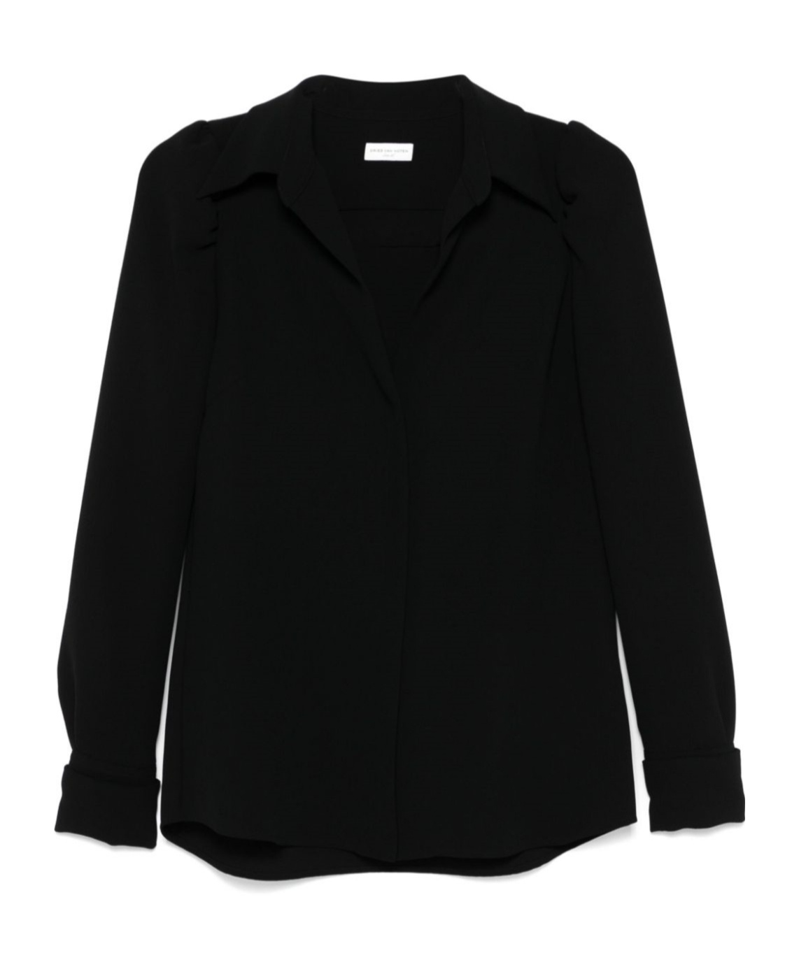 Dries Van Noten Celindra 9219 W.w.shirt In Black