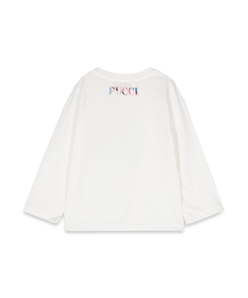 Pucci Vivara Patterned T-shirt In White