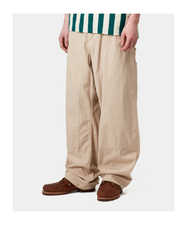 Carhartt Rganic Cotton Double Knee Pants In Nude