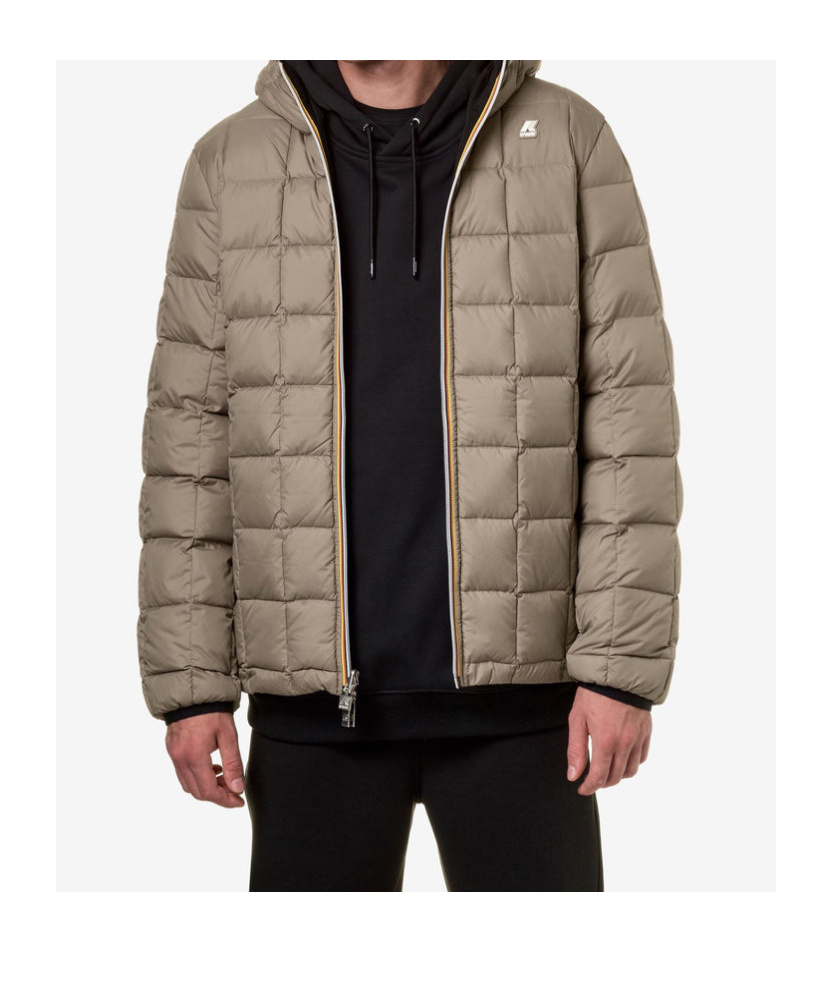 K-way Jack St Thermo Reversible Jacket In Black