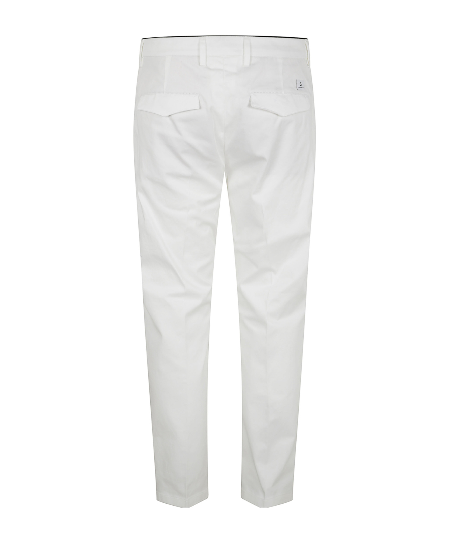 Department Five Belt Loops Slacks In White