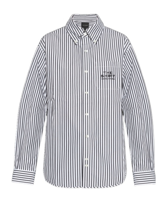 Marc Jacobs Long-sleeved Shirt In Gray